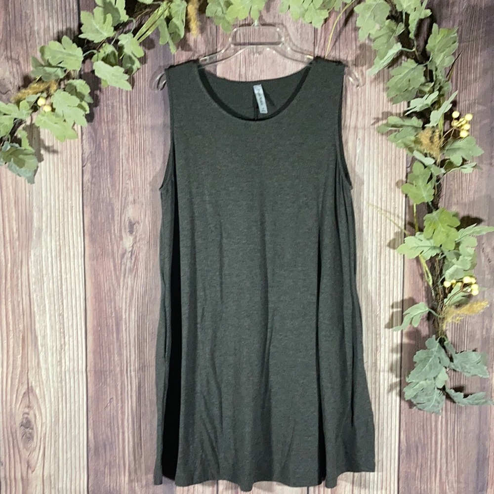 Super Soft Zenana Premium 1X Sleeveless Dress